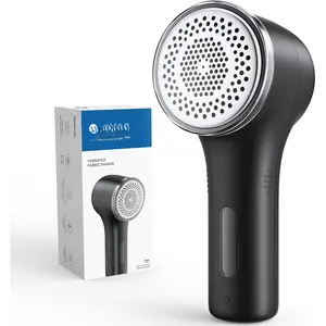 Fabric Shaver, Sweater Shavers to Remove Pilling, High-Perf Defuzzer, Rechargeable Electric Lint Shaver for Fuzz and Lint Balls from Clothing, Upholstery, Bedding (Black)