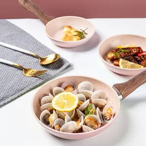 Mini Cute Frying Pan Set, Nonstick Fry Pan, Nonstick Aluminum, Non-Stick Pot for Small Kitchen, Eggs, Burgers, Steaks, Pancakes, Easy Clean & Durable, Gas Stove Compatible