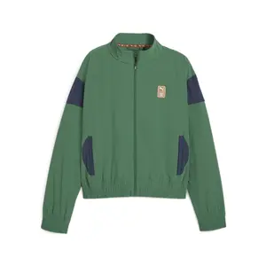 PUMA Womens X First Mile Woven Jacket Athletic Outerwear Casual - Green