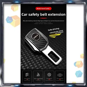 New car seat belt accessories safety extension buckles Travel For Kia Rio Ceed Sportage Cerato Soul Sorento K2 K5 Flip