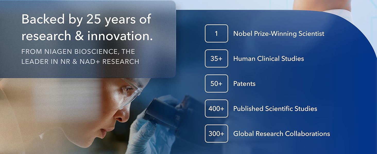 Tru Niagen Pro 1,000mg | 60 Capsules | NAD+, Clinical Strength