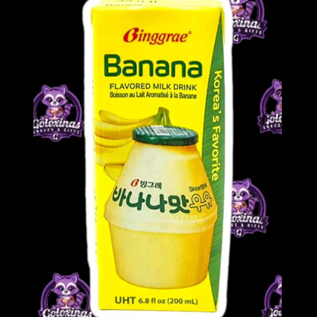 Banana Flavored Milk Banana Flavored Milk