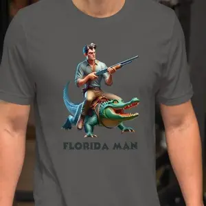 Florida Man Hunting Bella +Canvas Unisex Tee