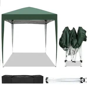 Practical Waterproof Folding Tent for Outdoor Camping & Beach Picnic, 2x2m Instant Setup & Sun Rain Protection, Portable Storage
