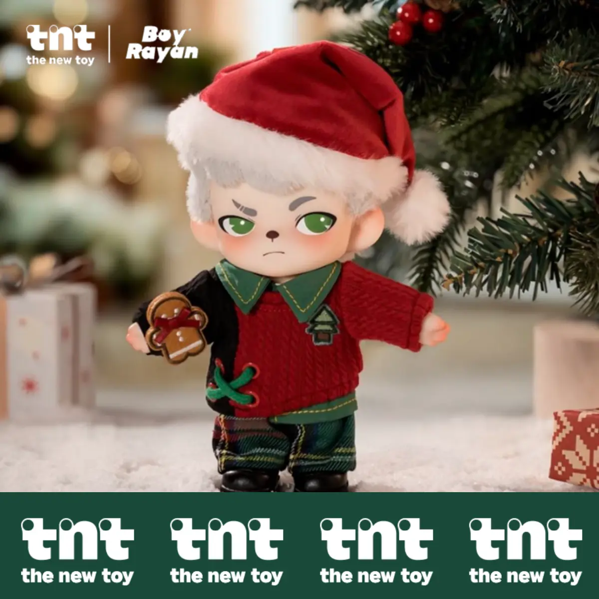 tntspace】Rayan Christmas Together Plush Pendant | Perfect for