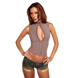 ISELA TANK TOP - MOCHA