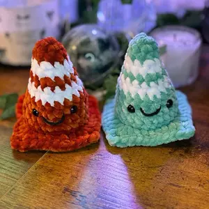 Traffic Cone - Handmade Crochet
