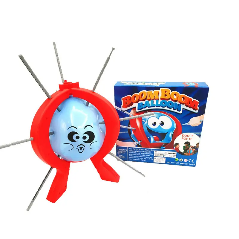 New Balloon Burst Game - Boomboom Pop Interactive Party Toy, Tricky Balloon Popping Fun Challenge for Parents and Kids, Designed For Family, Family Gathering Group Activity Game Set