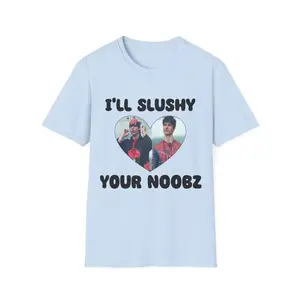 [ SALE UP TO 50% ] Funny SlushyNoobz T-Shirt | Hamzah and Martin Comedy Gift | Novelty Slushy Noobz Fan Apparel | Comedy Tee