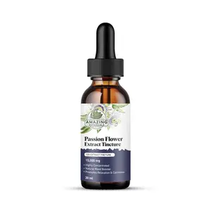Amazing Botanicals Passionflower 10X Extract Tincture 15,000 mg | High-Potency Passiflora Flower Liquid Extract | 30ml (1oz) Bottle