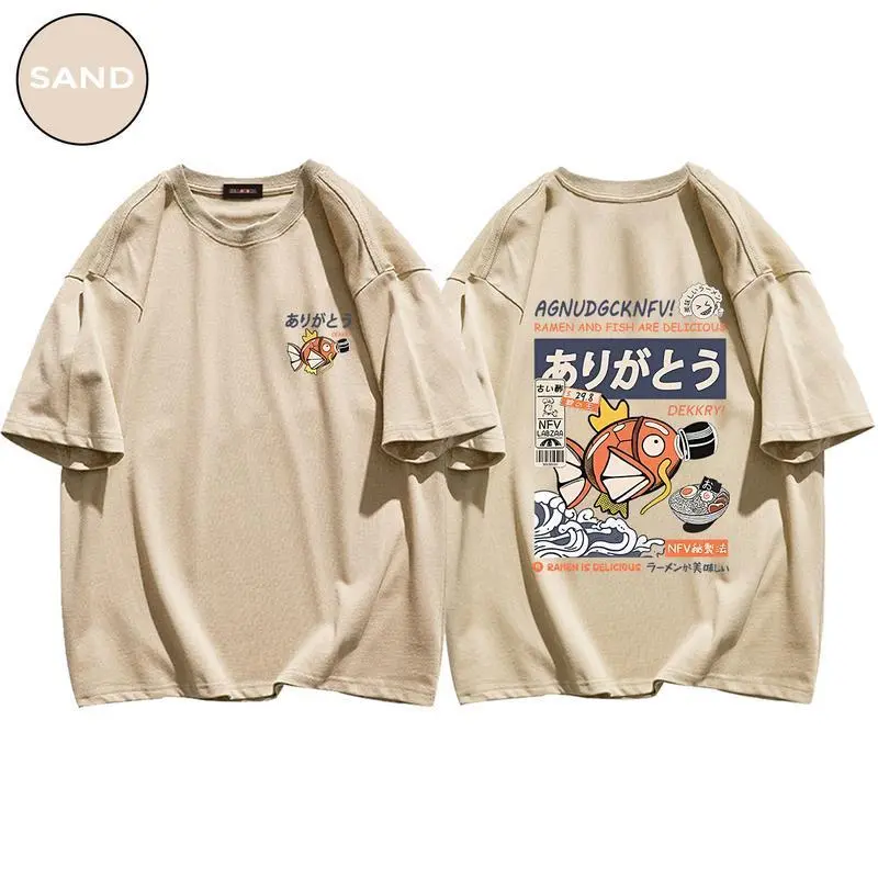 Magikarp - Pokemon Anime Oversized T-shirt 4 Anime Sweatshirt, Manga Lover Tee, Anime Hoodie, Gift for Anime Manga Fan Crewneck Clothing