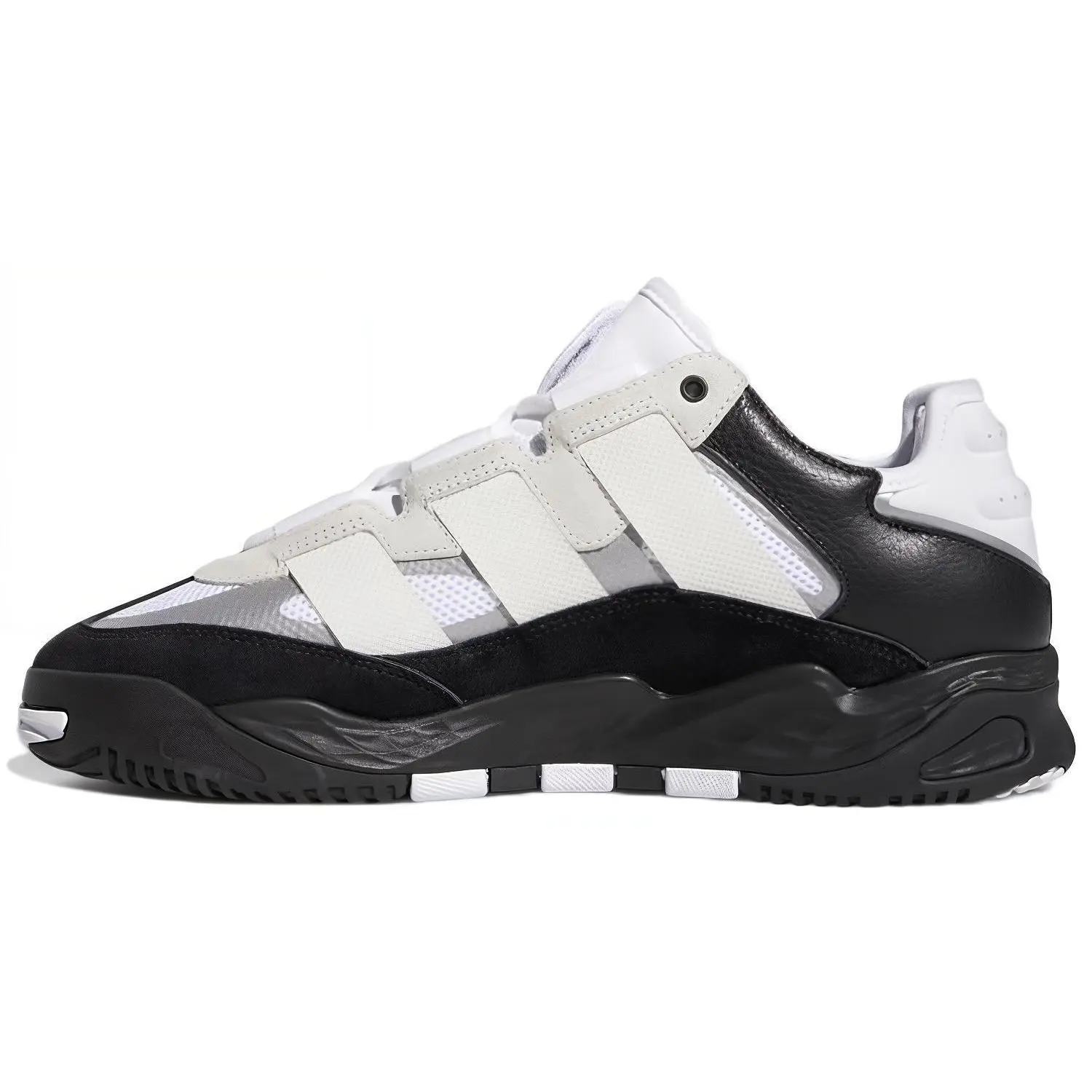 Adidas Niteball White Black' Versatile Durable Non-slip Low Top Sneakers Unisex H67366