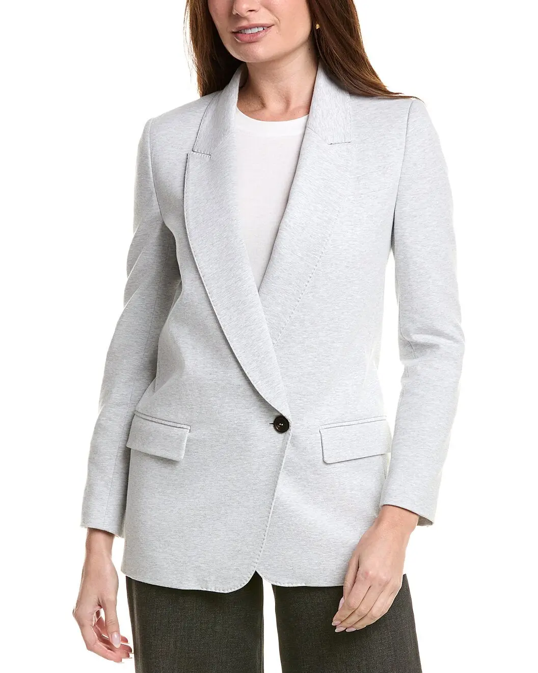 Silver Cotton Blazer Silver Cotton Blazer