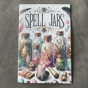 Spell Jars Volume 1 Grimoire and Book Of Shadow Pages 21 Pages Fantasy collection of 20 powerful spell jar recipes