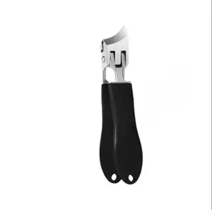 New must-have beauty tool!  Precision straight-blade nail nippers with a comfy plastic handle — perfect for clean cuticles & pro-level mani-pedis at home!