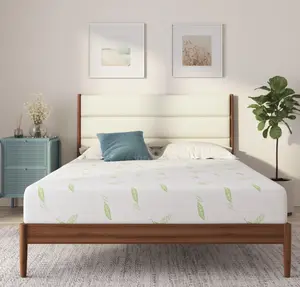 Queen Size, 8 Inch Anula Green Tea Infused Memory Foam Mattress