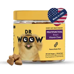 Dr Woow 11-in-1 Multivitamin Chews for Dogs – Daily Health Support