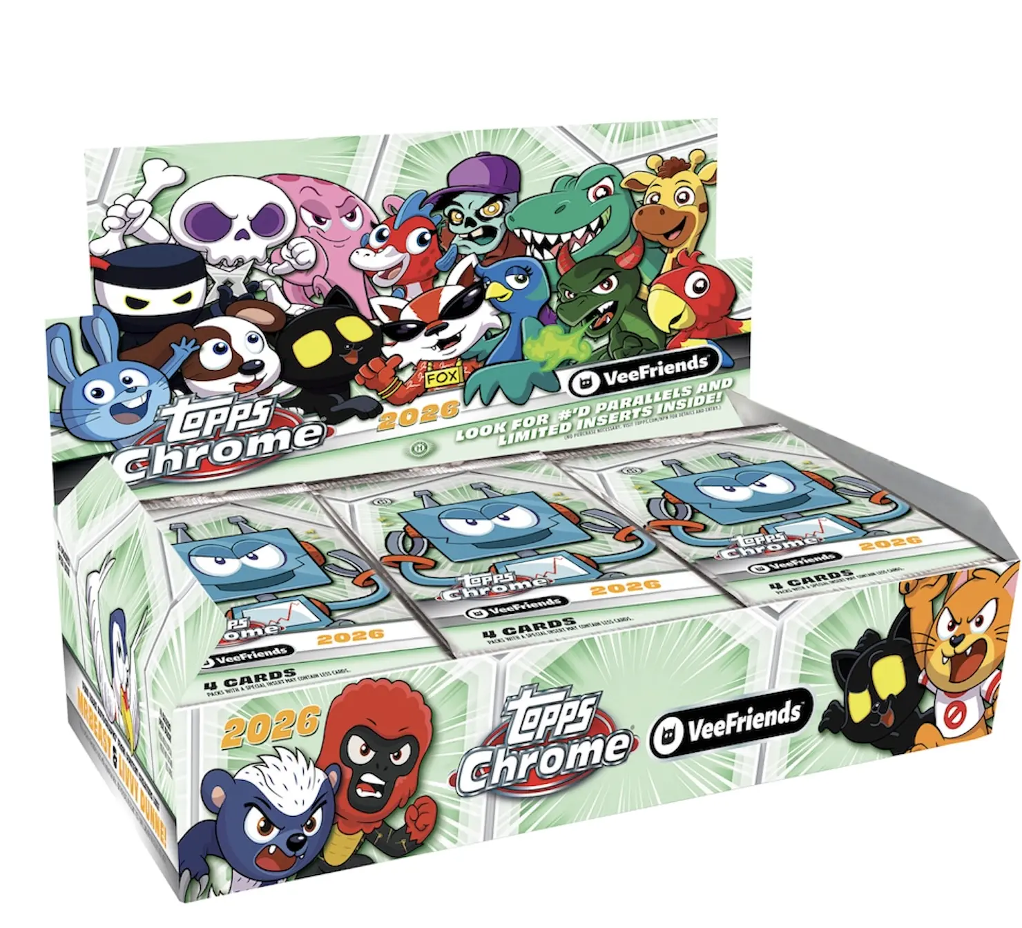 2026 Topps Chrome VeeFriends Hobby Box