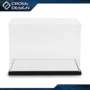 CROSSDESIGN Clear Single Boxing Glove Horizontal Display Case