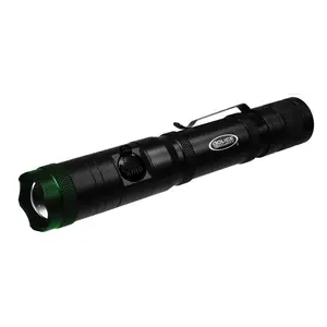 Police Security 98295 800 Lumen Dover LED Rechargeable Focusing Flashlight, Black