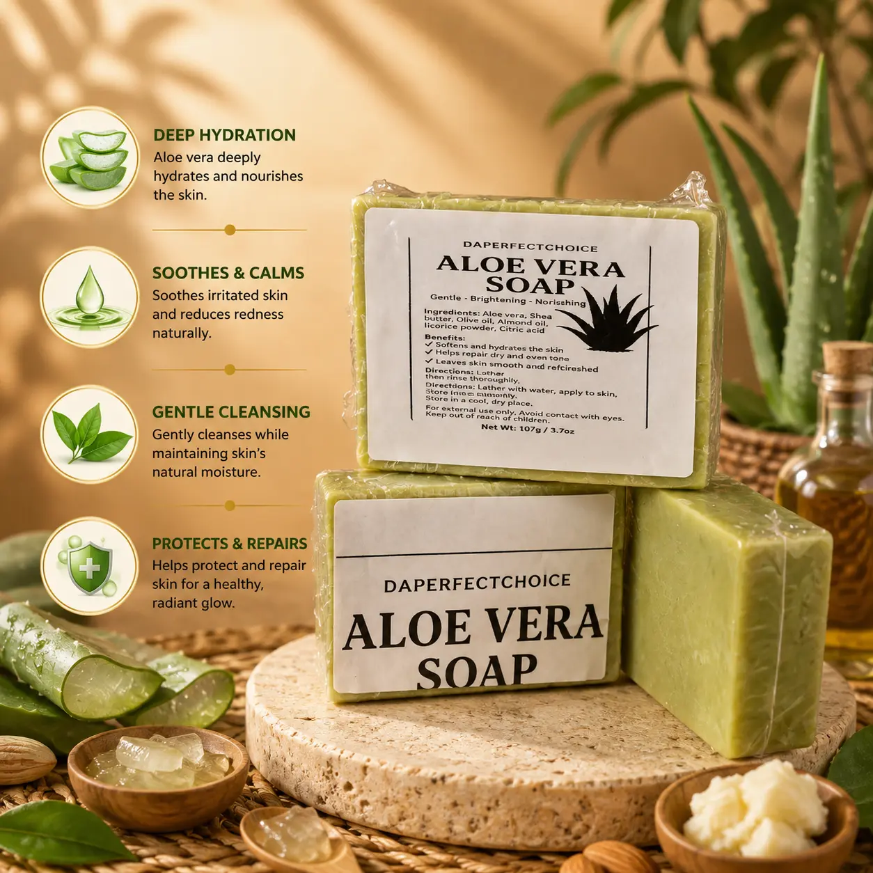 Da Perfect Soap Aloe (Copy)