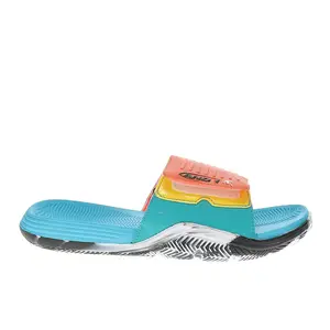 AND1 Mens Nothing But Net Slide Casual Sandals Casual - Blue, Orange