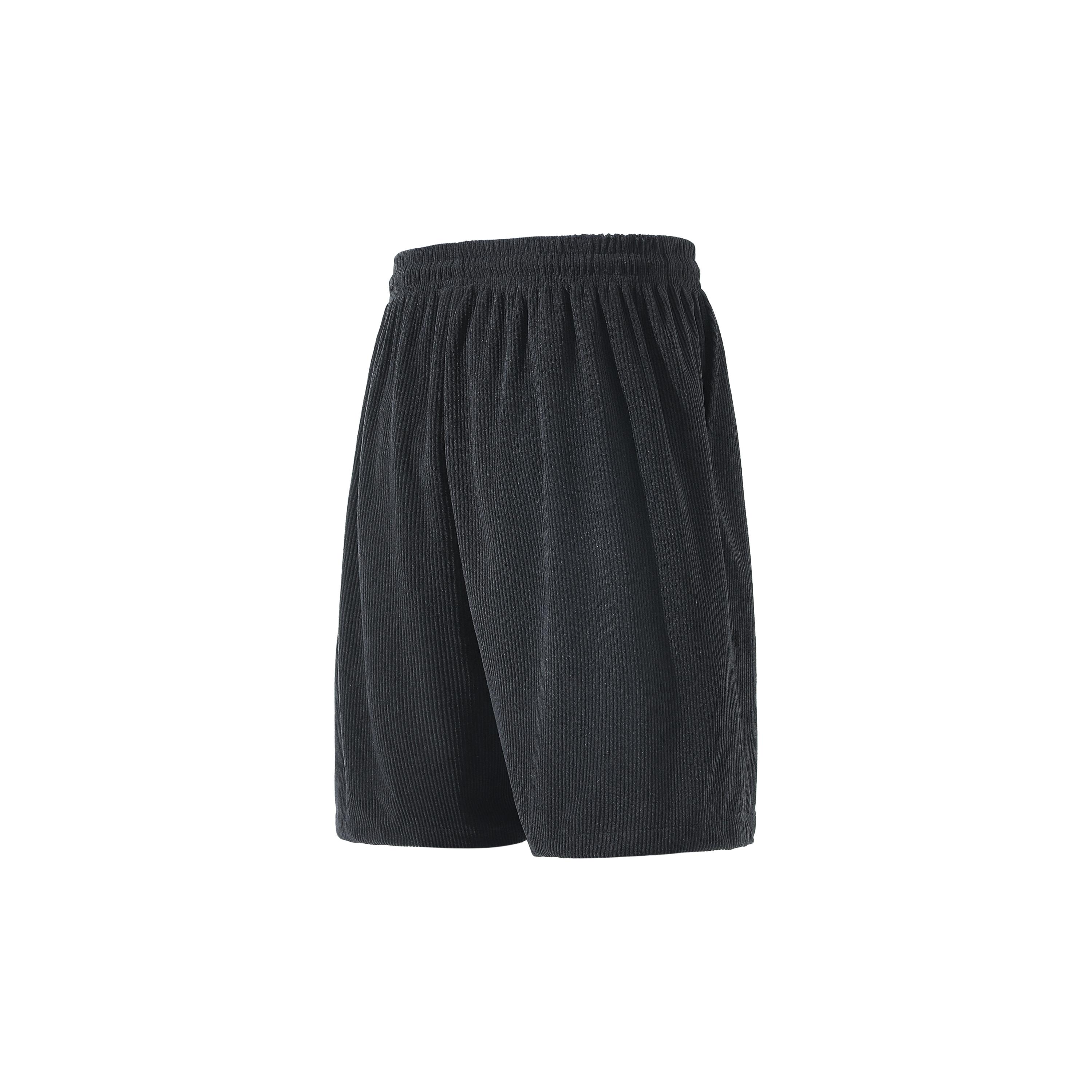 Corduroy Men’s Sports Shorts, Summer Loose Casual Mid-Length Shorts