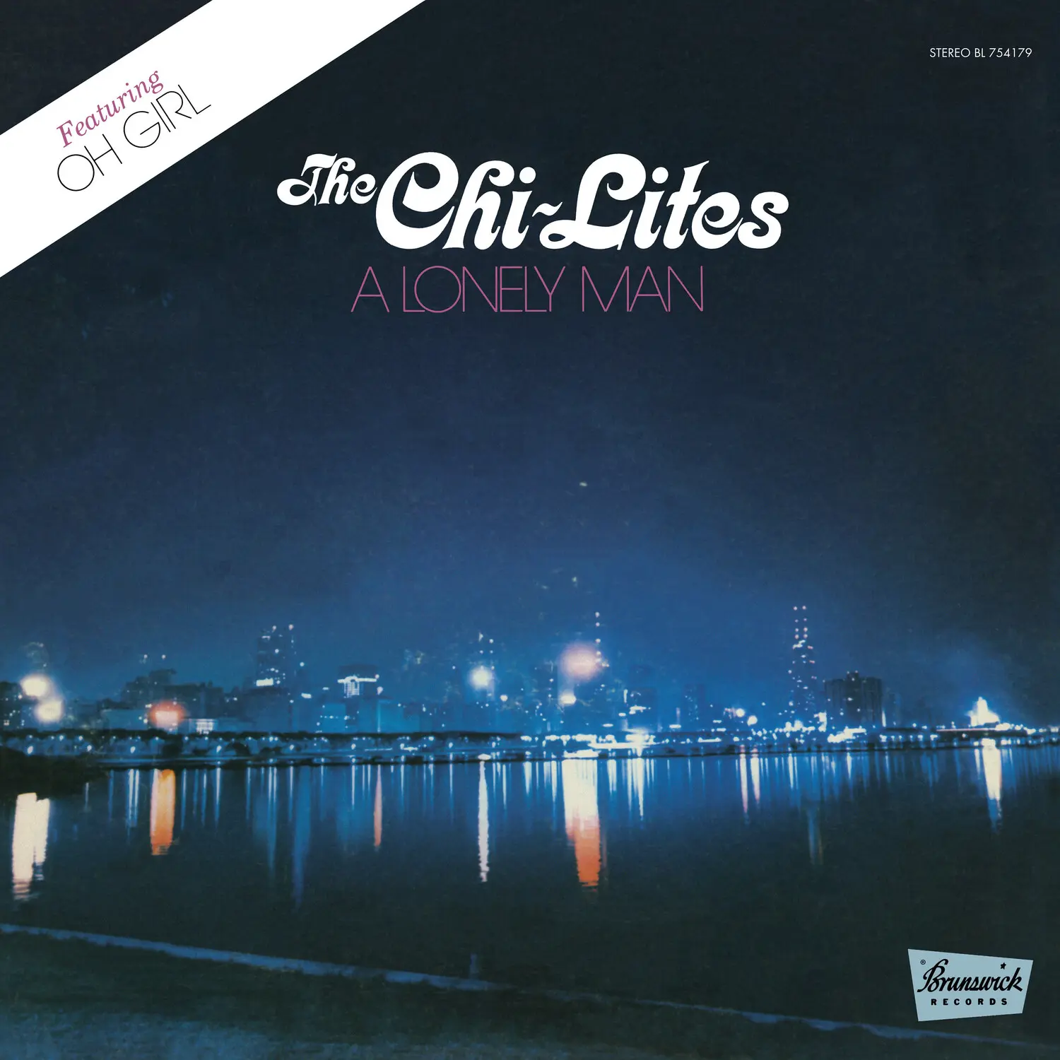 The Chi-Lites - A Lonely Man (Transparent Blue)  [VINYL RECORD - LP] Blue, Colored Vinyl, Reissue