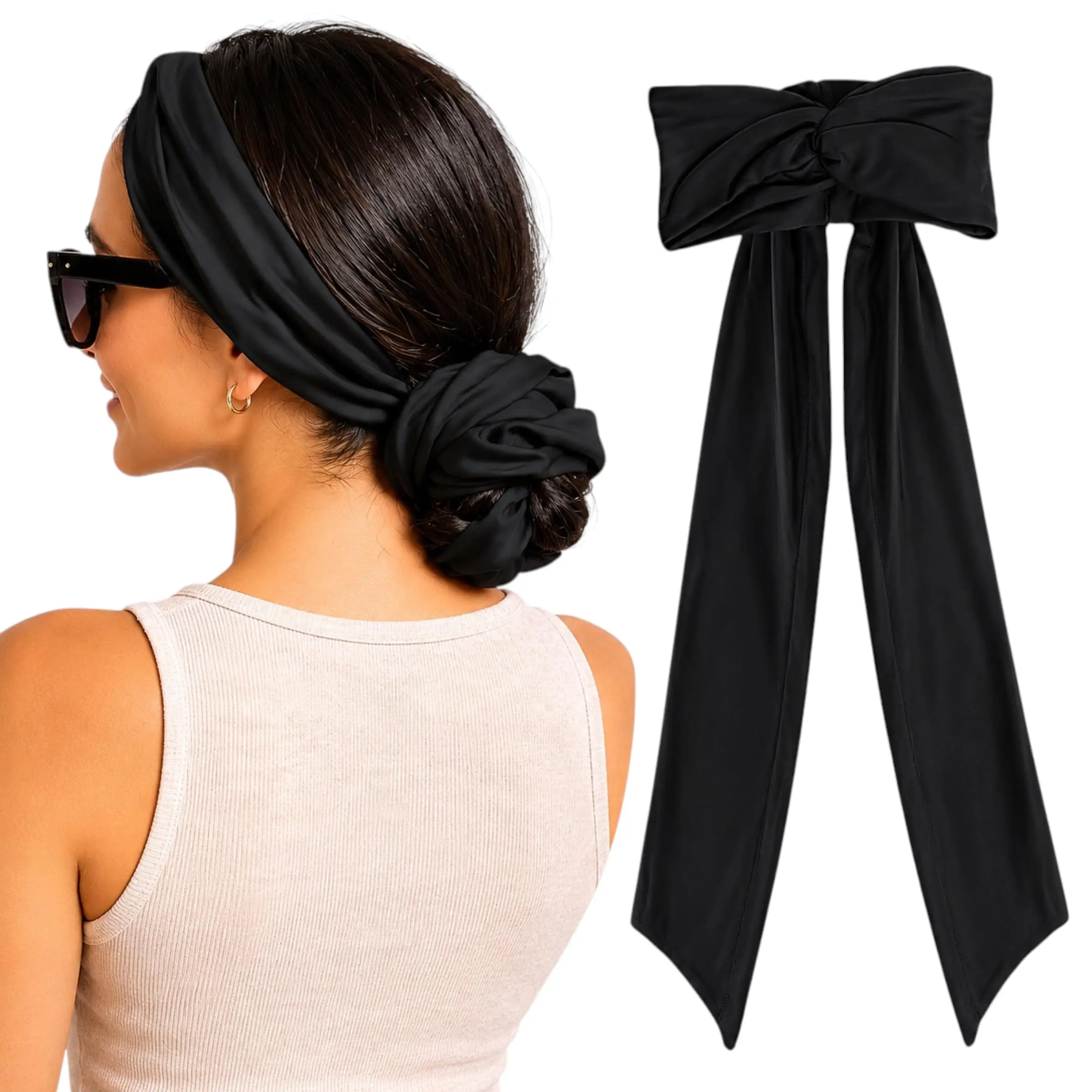 Flow Active Curling Headband – Heatless Hair Curler for Soft Waves & Curls