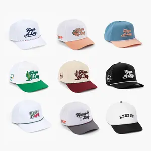 Full Collection Breezy Golf "Have A Day" Limited Edition Summer Rope Hat - Waste Management Phoenix Open x Tour Championship Collab with Breezy Golf