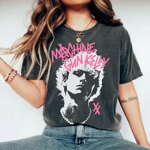 Machine Gun Kelly Rap Tee, Machine Gun Kelly Lost Americana Tour Shirt 2026