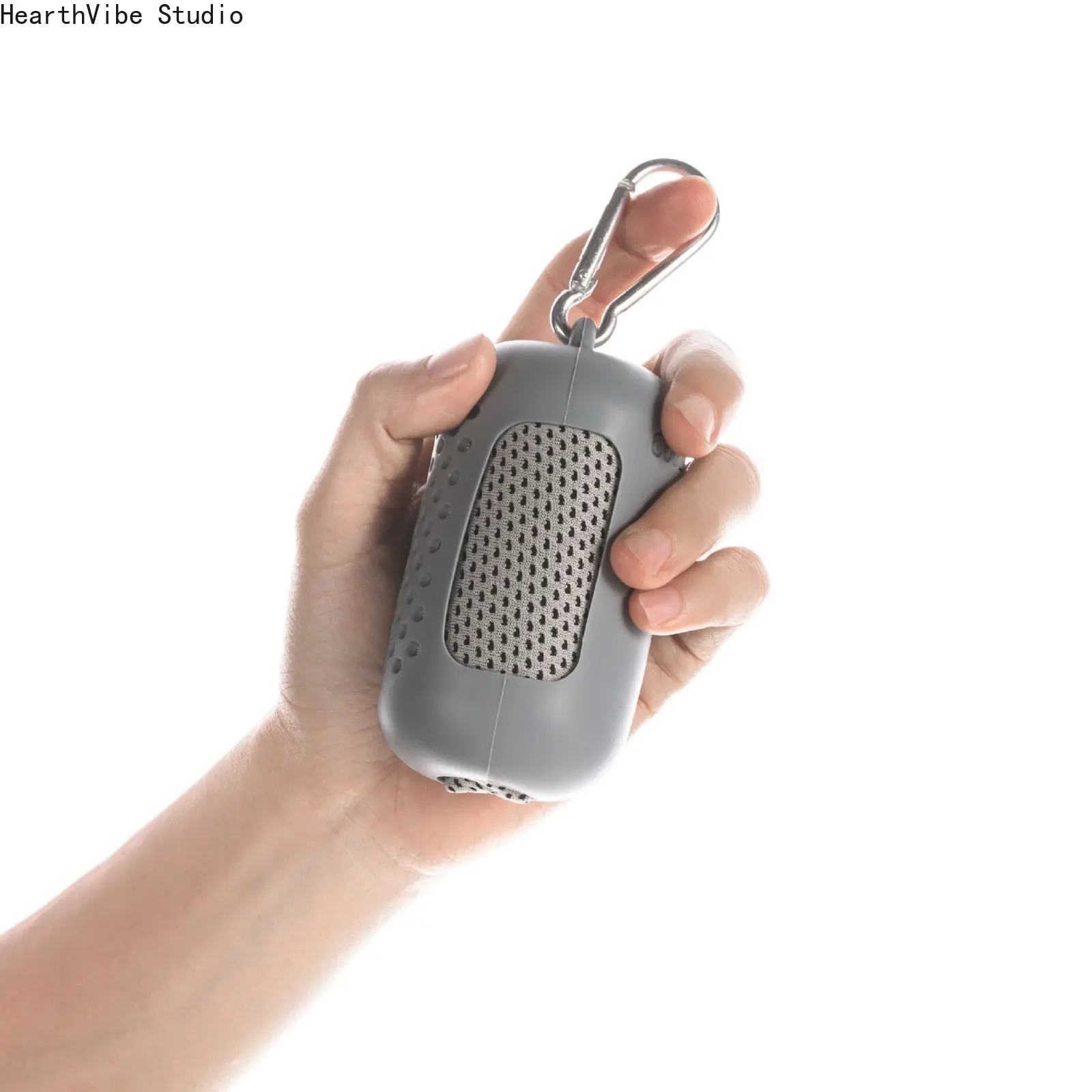 Round Silicone - Light Grey