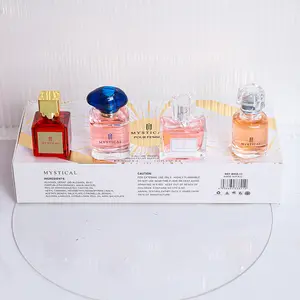 MYSTICAL Pour Femme 4PCS Perfume Set, 30ml*4  1.0FL , Musk, Jasmine, Fruity & Woody Scent, Long Lasting Women's Fragrance Gift Box, Perfumes Para Mujeres long lasting perfume