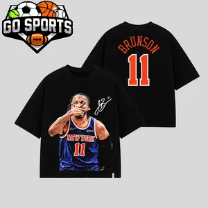 Jalen Brunson 'SERIES' Graphic For Knicks Nation, Knicks Basketball Fans Apparel, Brunson Burner Fans Basketball Streetwear Tee, Gift For Basketball Fan Graphic Tee