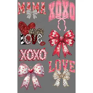 MAMA CAMO VALENTINE PREMADE GANGSHEET  - 22X36 DTF TRANSFERS - DIRECT TO FILM