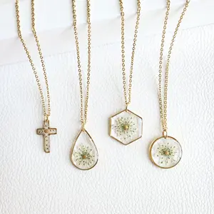 Mustard Seed Necklace | Christian Gifts | Bible Gifts | Mothers Day Gift | Christmas Gifts for Women | Birthday Gift for Her Resin Jewelry