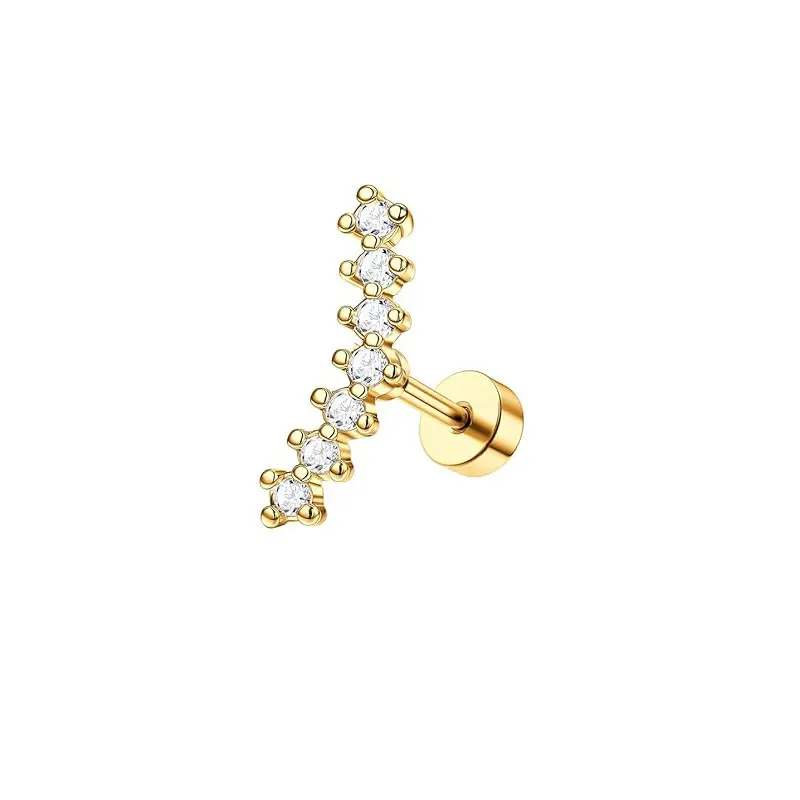 One golden seven zircon