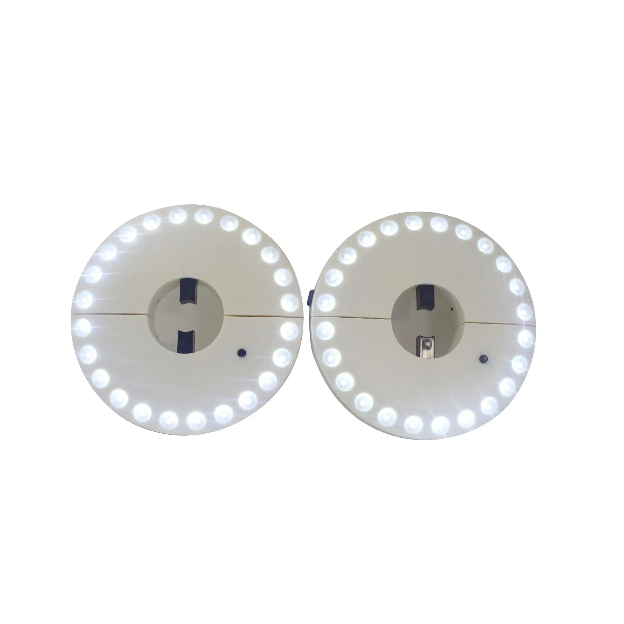 EcoGecko 2 Pack Super Bright LED Umbrella Pole Light, Camping Light, Pool & Patio Light, Patio Umbrella Light, Cordless 24 LED Night Lights, Battery Operated Umbrella Pole Light, White