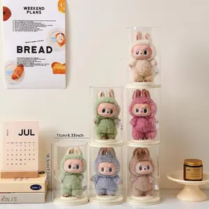 UFORU Handmade Dust-proof Display Box, suitable for Rabubu, various plush toys, and anime figurines | Stackable acrylic display box with internal support. Quickly find a cozy home for your beloved figurines!