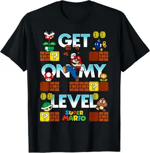 Donkey Kong 8-Bit Side Scroll Graphic T-Shirt T-Shirt