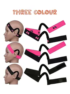 Double-Sided Velvet Ear Protection Hairpiece Holder, C-Shaped Comfortable Pain-Free Band, Soft No-Ear Attachment Accessory, Headbands