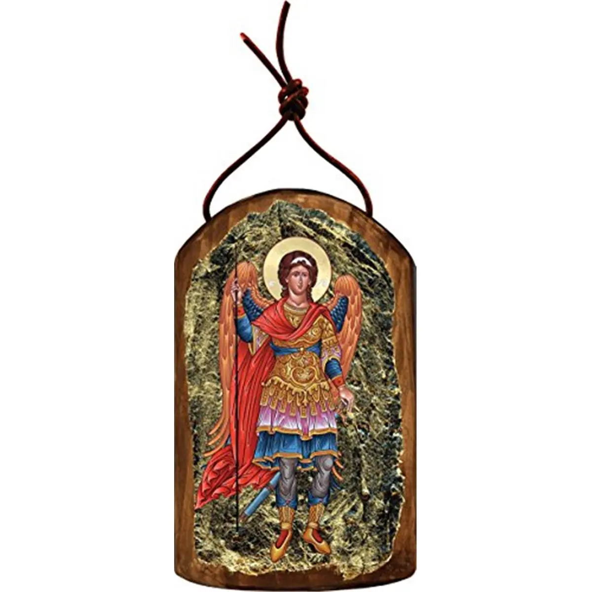 GDeBrekht 87036 Wooden Saint Jude Inspirational Icon Ornament, Religious Home Decor Wall Accent, Ideal Gift for Faithful Individuals