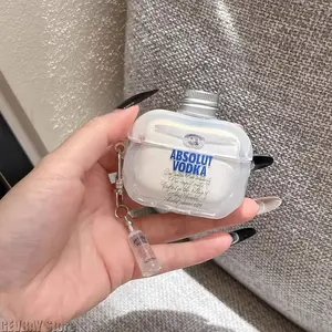 NEW Vodka Airpods 4 Case 4th Generation Case Airpods Pro 2 Compatible for Apple Earphone Case 3rd Generation