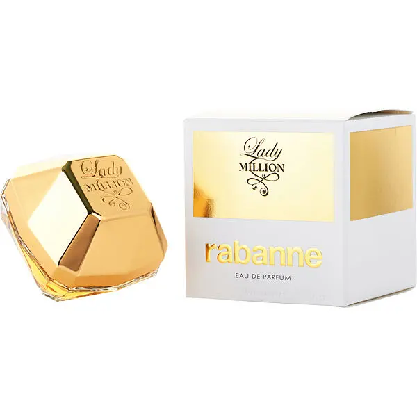 Paco Rabanne Lady Million for Women Eau de Parfum Spray, 1.0 Ounce