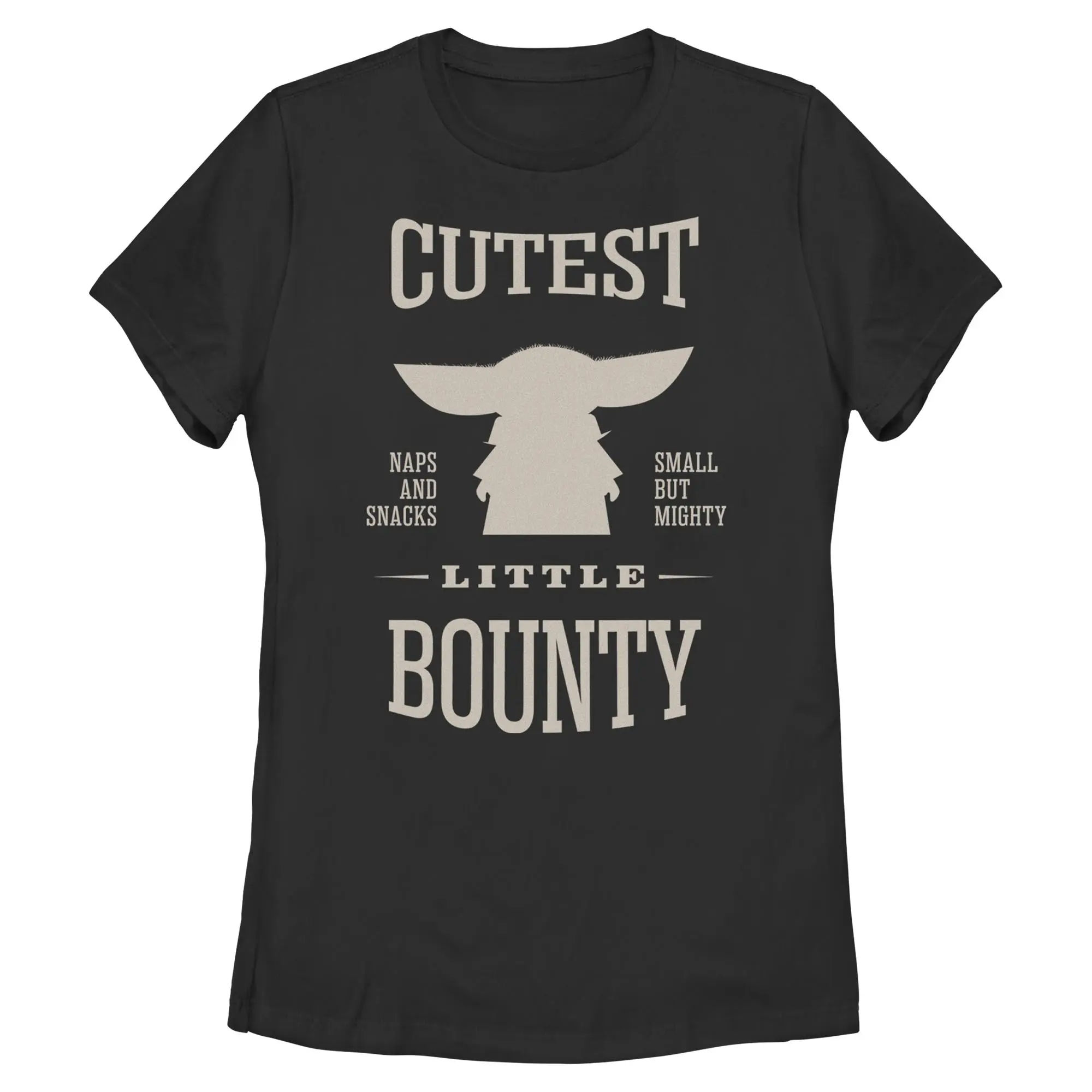 Womens Star Wars: The Mandalorian and Grogu Cutest Little Bounty T Shirt