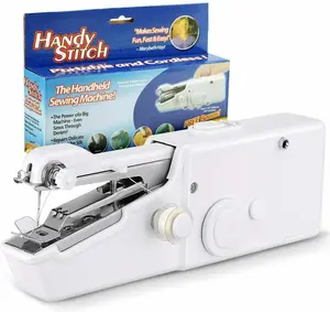 Mini Handheld Sewing Machine Portable Electric Stitcher - Instant Fabric Repair for Travel & Home Emergencies Sewingmachine