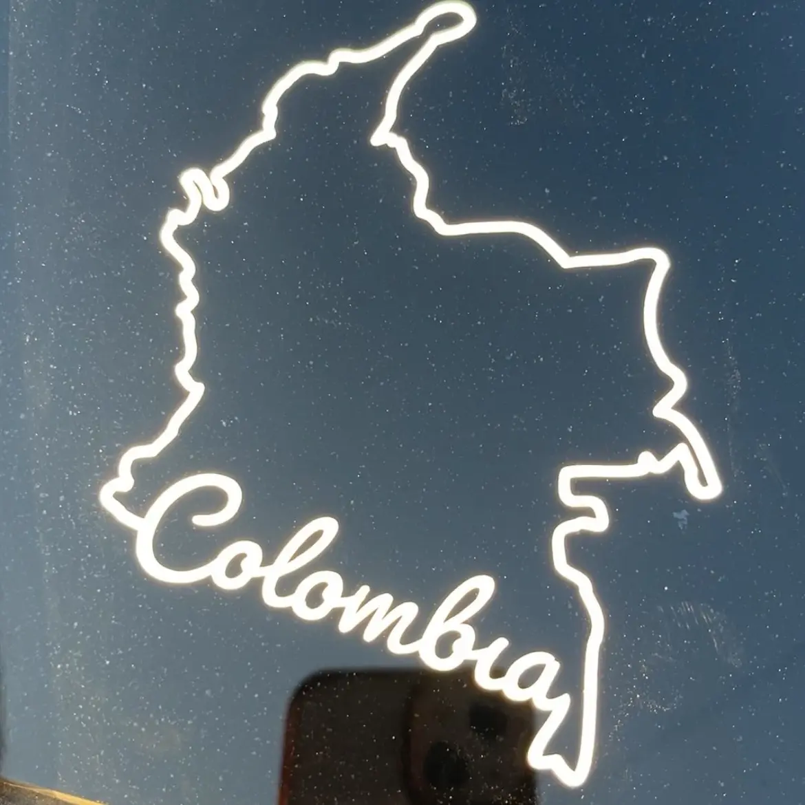 Colombia car decal