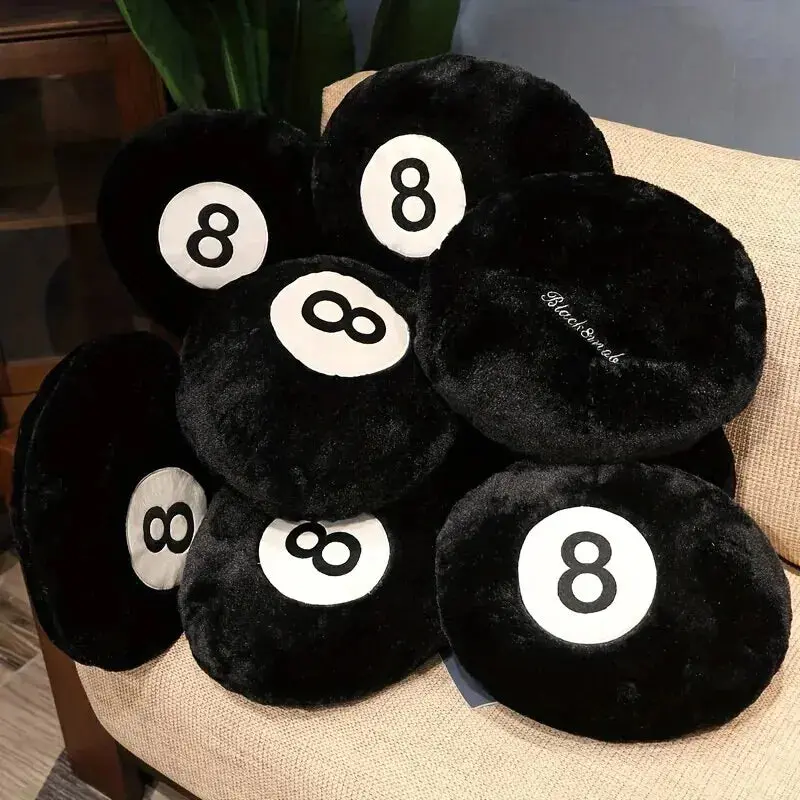 8-Ball Novelty Pillow, Soft Furnishings Bedding Linen Reading Pillow
