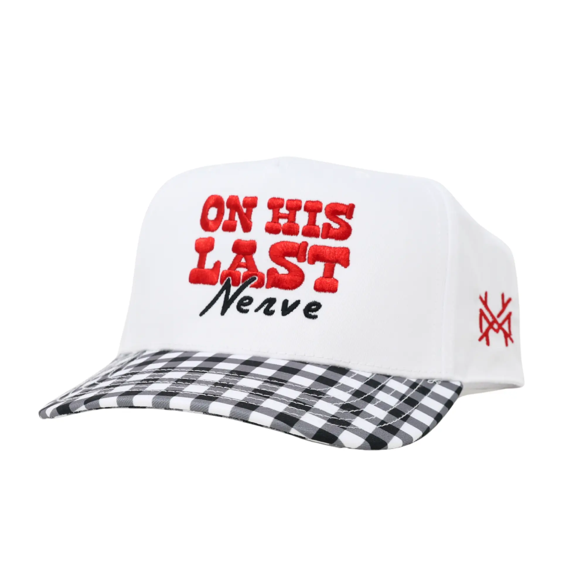 Retro Black Check/White