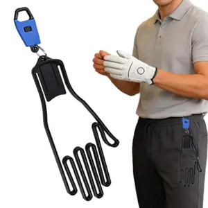 Universal Golf Glove Dryer Stretcher with Key Ring, Generic Golf Accessory for Outdoor & Home Use, Ideal for Training & Competitions
